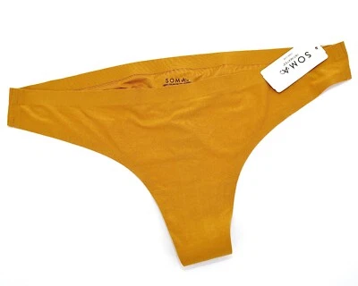 Soma Intimates Enbliss Soft Stretch Thong ~Honey Ginger~ Size: M [New With Tags] - Image 1 of 3