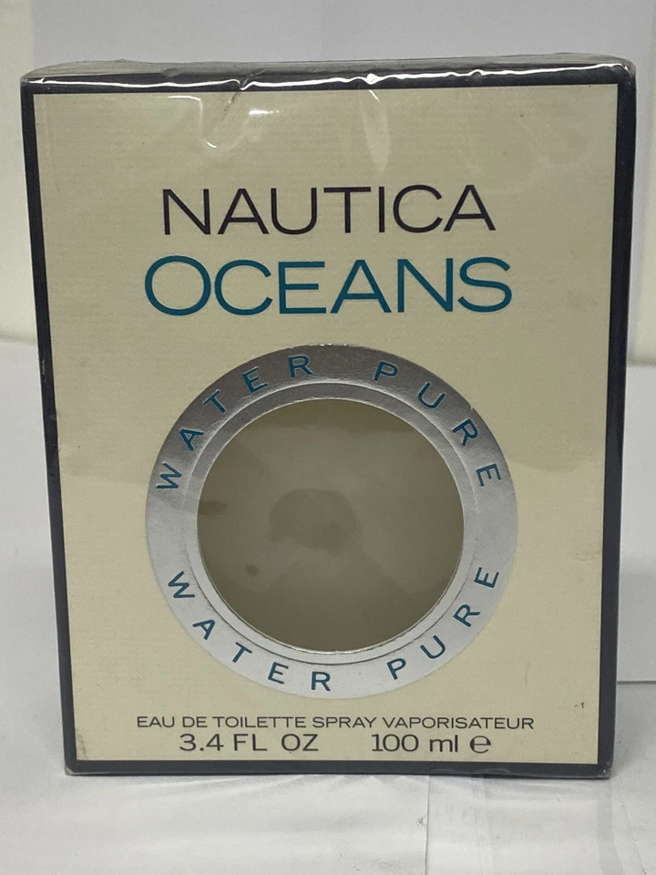 Nautica Oceans Pure Water de Nautica 3,4 oz/100 ml eau de parfum spray hombres colonia SELLADO Foto 1 de 1