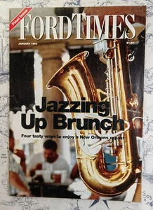 Ford Times Magazine January 1993 Final Issue Automotive Promotional - Picture 1 of 4