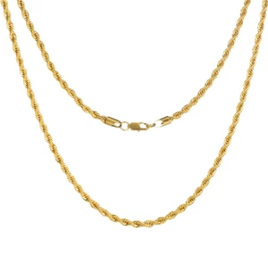18K Gold Halskette – Rope Chain 46cm x 2mm – 5,29g – NEU – Varianten Echtgold - Bild 1 von 11