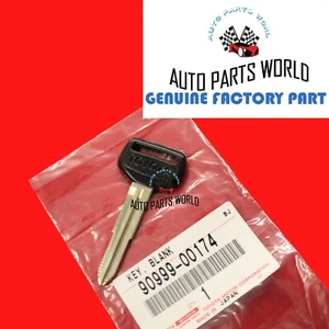 LLAVE EN BLANCO ORIGINAL OEM TOYOTA COROLLA 4RUNNER SUPRA PICKUP MR2 SIN CORTAR 90999-00174 - Imagen 1 de 5