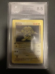 1999 Pokemon german Deutsch Elektek BASIS 1st EDITION 20 PSA EGS PGS Becket 8,5 - Bild 1 von 2