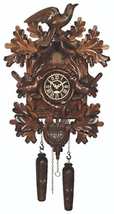 Kuckucksuhr 45cm NEU mit Vogel Schnitzerei vom Schwarzwald - Bild 1 von 1