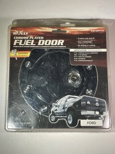 NEW Bully Chrome Plated Fuel Door Cover with Lock Ford Truck Excursion GD-201CK - Foto 1 di 24