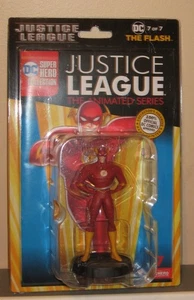 EAGLEMOSS HERO COLLECTOR JUSTICE LEAGUE ANIMATED SERIES FLASH FIGURINE MAGAZINE - Picture 1 of 6