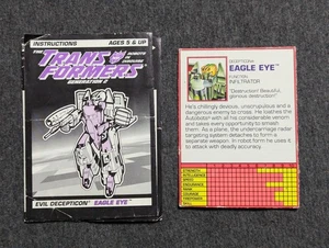 Vintage G2 TRANSFORMERS Skyscorchers EAGLE EYE Booklet INSTRUCTIONS & Tech SPECS - Picture 1 of 2