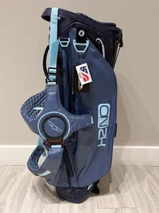 NEW Sun Mountain 2024 H2NO Waterproof Stand Bag - 14-Way - NAVY DUSK BREEZE - Picture 1 of 5