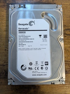 Seagate 9YN164-570 ST2000DM001 2TB 7.2K RPM 64MB Cache 6Gb/s SATA 3.5" HDD - Image 1 of 2