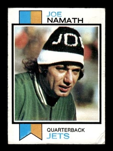 1973 Topps #400 Joe Namath - LOW GRADE SET FILLER - Picture 1 of 2
