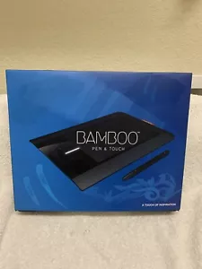 Paquete de lápiz de bambú y arte táctil Wacom CTH460 USB diseño gráfico dibujo - Imagen 1 de 3
