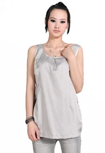 US Brand Maternity Top Anti RF Radiation Silver 8928090 - Picture 1 of 6