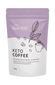 The Fast 800 Keto Coffee 400g 20 Servings New & Sealed Exp 10/2026 Free Post - Picture 1 of 1