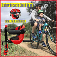 Siège de vélo bébé enfants porte-sécurité enfant siège avant coussin selle avec pédale