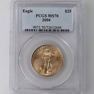 American Eagle MS 70 Graded 2004 Gold Bullion Coins for sale | eBay