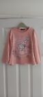 Beautiful George Asda Pink Bird In A Cage Long Sleeved Top Age 4-5 Years *Vgc*