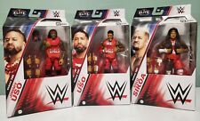 WWE Elite Jimmy And Jey Uso Bloodline (Series 106) Solo Sikoa (Series 107) 