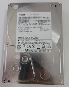 HGST HUA722010CLA330 pn: 0A39289 mlc: JPT3EA fw: 3EA 1TB 3.5" HDD SATA 1914 - Picture 1 of 2