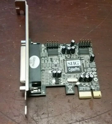 SIIG Cyber 2S1P 3-Port PCIe Serial Parallel Combo Card Adapter JJ-P21211-S1 - Image 1 of 3