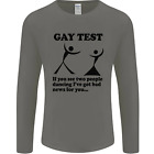 Gay Test Divertente Lgbt Uomo Maniche