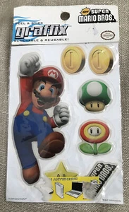 2009 pegatinas 3D hinchadas para jugadores Nintendo Super Mario Bros Gamer Griffix raras difícil de encontrar - Imagen 1 de 6