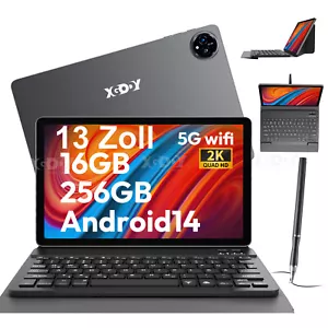 Tablet 13 Zoll Android 14 16GB+256GB/12GB+128GB Octa-core 8000mah 5G WiFi NEU HD - Bild 1 von 26