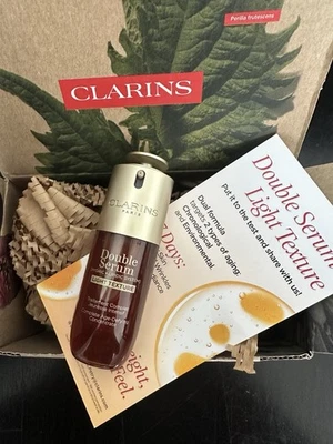 Sistema lipídico hidráulico Clarins Double Serum, completo Foto 1 de 3