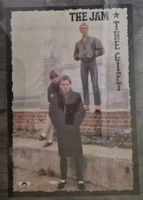 Original Vintage 1982 The Jam – The Gift Promo Poster –Polydor– Rare Mod Revival - Image 1 of 2