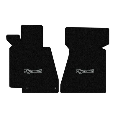 Juego de 2 piezas Lloyd Mats para satélite Plymouth 1965-1967, negro Foto 1 de 4
