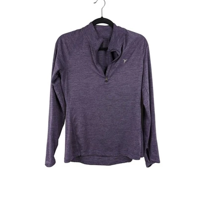 Old Navy Top Womens Small? 1/4 Zip Athletic Running Workout Gym Pullover Stretch - Image 1 of 4