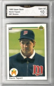 1990 Upper Deck #87 Kevin Tapani UER RC | Graded GEM MINT 10 | Minnesota Twins - Bild 1 von 1