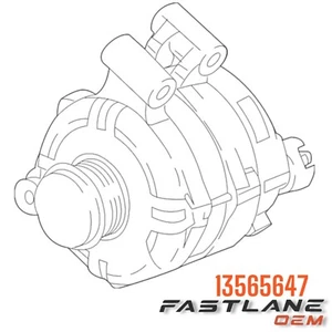 2018-2022 BUICK ENCLAVE/CHEVROLET TRAVERSE GENERATOR NEW OEM 13565647 - Picture 1 of 8