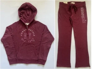 Aeropostale Aero Women's Hoodie & Sweat Pants Matching Set Flare XS S M L XL!! - Picture 1 of 27