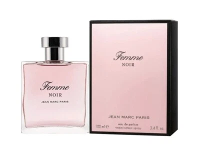 Femme Noir Jean Marc Paris Eau De Parfum 3.4 FL OZ NUEVO. Foto 1 de 2
