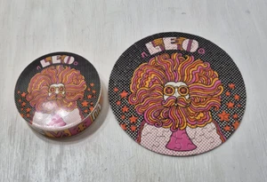 Vintage Springbok Zany Zodiac Leo Mini Puzzle Pop Art Psychedelic Complete - Picture 1 of 3