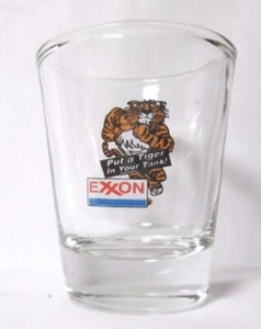 A Charming Exxon Tiger Benzin 1 1/2 Unze Schnapsglas - Bild 1 von 1
