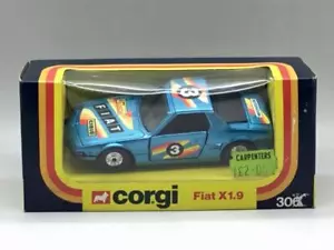 CORGI Fiat X1.9 Blau Rennen Nummer 3 306 Mint Verpackt - Bild 1 von 7