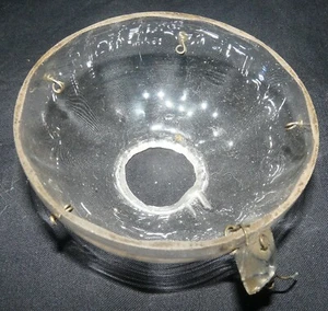 Pampille coupelle cristal 86 mm – lustre ancien – ref 1019 - Picture 1 of 2