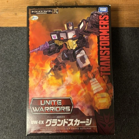 Takara Tomy Transformers Unite Warriors UW-EX Destron Grand Scourge e-hobby Cover