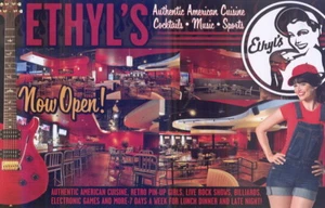 2007 Ethyl's Retro Pin-Up Girl advertising postcard - Picture 1 of 1