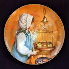 Morning Song By Sandra Kuck Days Gone By Series Reco Plate Girl Bird Birdcage