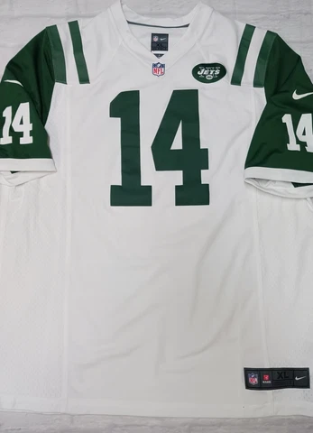 NIKE NFL New York Jets Jersey 14 Darnold in White Size XL Cover