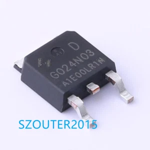 10PZ HYG024N03LR1D G024N03 Transistor 30V 160A 200W TO-252 NUOVO - Foto 1 di 1