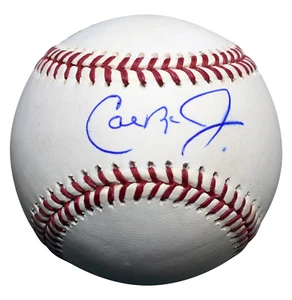CAL RIPKEN JR FIRMATO BALTIMORE ORIOLES RAWLINGS UFFICIALE MLB BASEBALL BECKETT - Foto 1 di 1