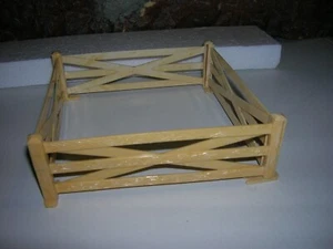 Marx 1960 Juego de Granja Accesorios X-FLATBOARD VALLA CORRAL - Imagen 1 de 4
