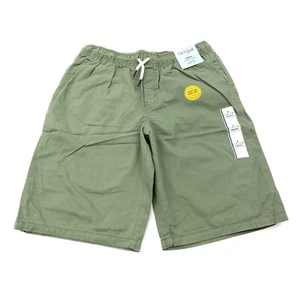 Cat & Jack Boys Size L 12-14 Shorts Flexible Drawstring Pioneer Sage - Picture 1 of 9