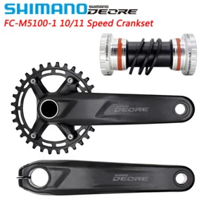 SHIMANO DEORE FC-M5100 11s 170/175mm 32T CRANKSET 11V CRANKARM with BB52