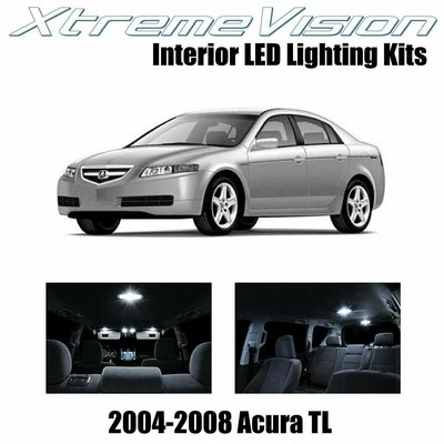 LED interior XtremeVision para Acura TL 2004-2008 (14 PIEZAS) blanco frío Foto 1 de 4