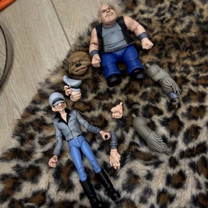 NECA TMNT Cartoon Tall Thug and Short Gangster Action fast komplett selten - Bild 1 von 10