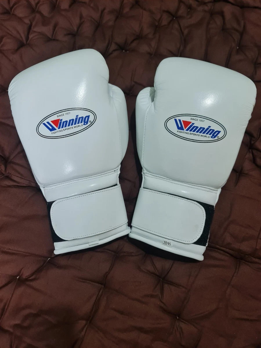 Winning White Boxing Gloves for sale - eBay