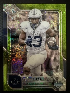 2025 Bowman Chrome University Kaytron Allen Lime Green Mini Diamond /275 - Bild 1 von 2